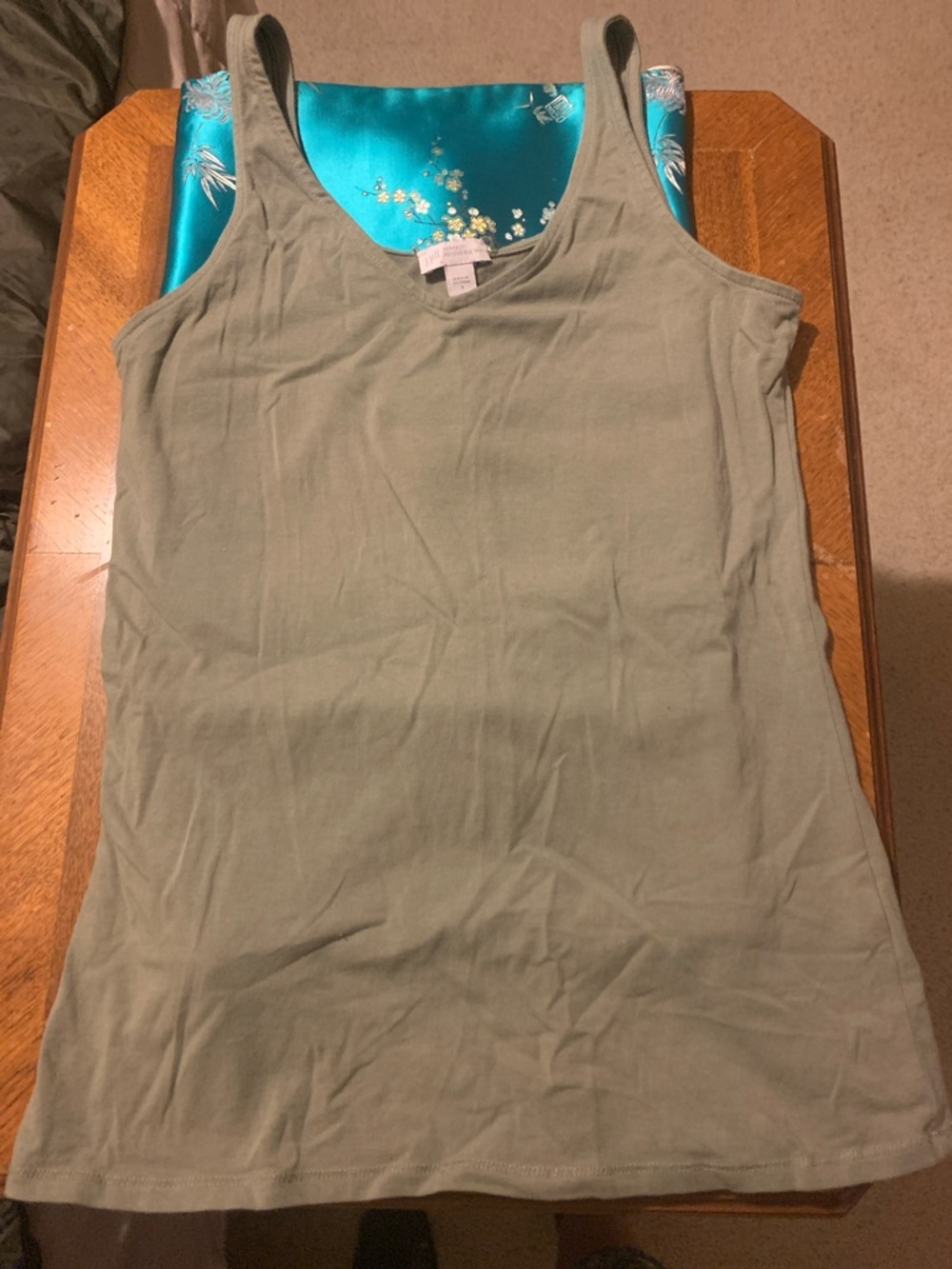 J. Jill Olive Tank Top - perfect reversible tank - Picture 3 of 8